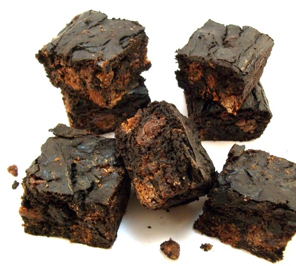 Double Chocolate Chunk Protein Brownies