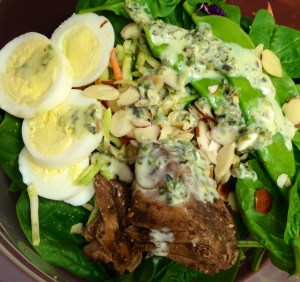 Tuna Spinach Salad