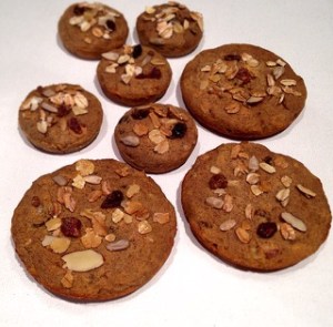 cheater banana muffin tops